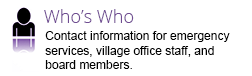 Contact Hancock Village Offices